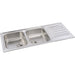 Abode Connekt 2B & Drainer Inset Sink - St/Steel Image 2