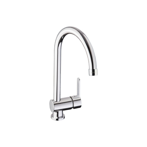 Abode Czar Single Lever Mixer Tap - Chrome Image 1