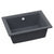 Abode Denton Compact 1B Undermount Sink - Grey Metallic Image 2