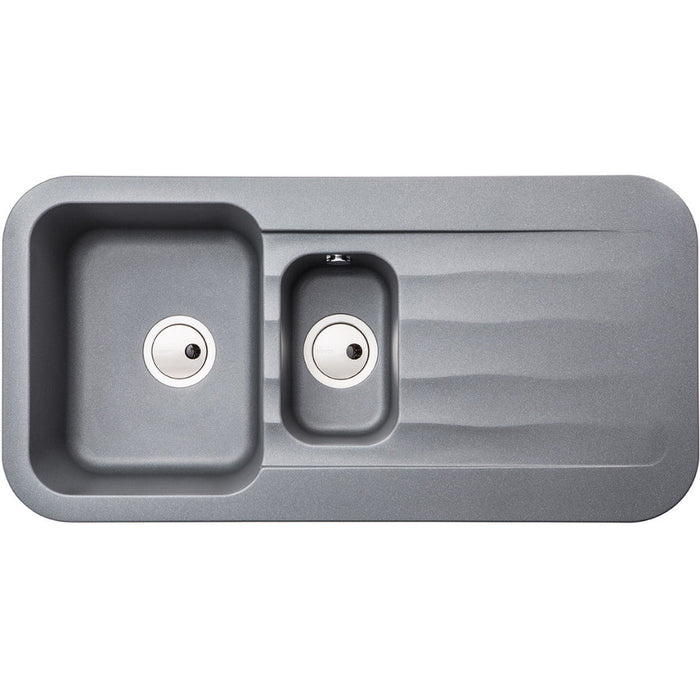 Abode Dune 1.5B & Drainer Granite Inset Sink