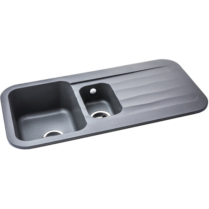 Abode Dune 1.5B & Drainer Granite Inset Sink Image 8