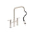 Abode Hex Bridge Dual Lever Mixer Tap w/Pull Out Image 2