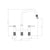 Abode Hex Bridge Dual Lever Mixer Tap w/Pull Out Image 3