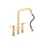 Abode Hex Bridge Dual Lever Mixer Tap w/Pull Out Image 5