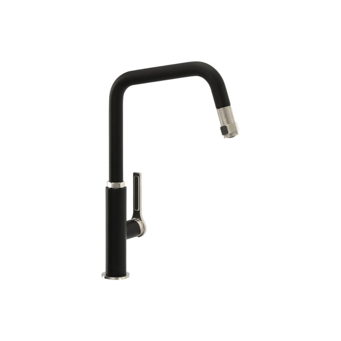 Abode Hex Single Lever Mixer Tap w/Pull Out