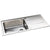 Abode Ixis 1B & Drainer Inset Sink - St/Steel Image 2