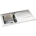Abode Ixis Compact 1B & Drainer Inset Sink - St/Steel Image 2