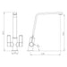 Abode Linear Flair Monobloc Mixer Tap Image 6
