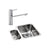Abode Matrix 1.5B Undermount St/Steel Sink Tap Pack Image 17