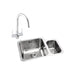 Abode Matrix 1.5B Undermount St/Steel Sink Tap Pack Image 20
