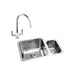 Abode Matrix 1.5B Undermount St/Steel Sink Tap Pack Image 24
