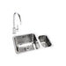 Abode Matrix 1.5B Undermount St/Steel Sink Tap Pack Image 25