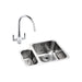 Abode Matrix 1.5B Undermount St/Steel Sink Tap Pack Image 9