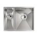 Abode Matrix R0 1.5B Undermount Sink - Brushed Steel Image 1