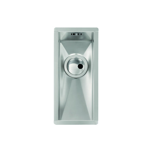 Abode Matrix R0 160mm Square 0.5B Undermount Sink - St/Steel Image 1
