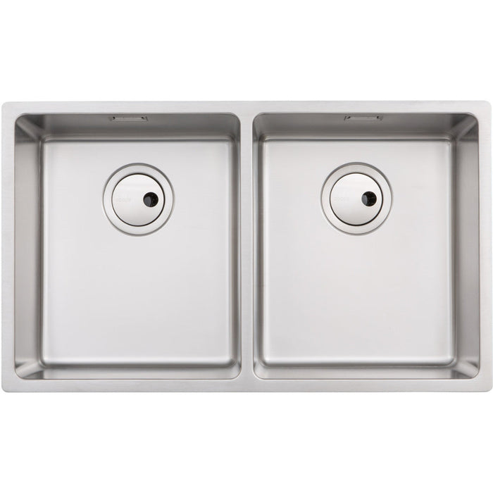 Abode Matrix R15 2B 700mm Undermount/Inset Sink - St/Steel Image 1