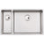 Abode Matrix R15 Large 1.5B Undermount/Inset Sink - St/Steel Image 4
