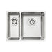 Abode Matrix R25 1.5B Inset/Undermount Sink - St/Steel Image 4