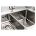 Abode Matrix R25 1.5B Inset/Undermount Sink - St/Steel Image 6
