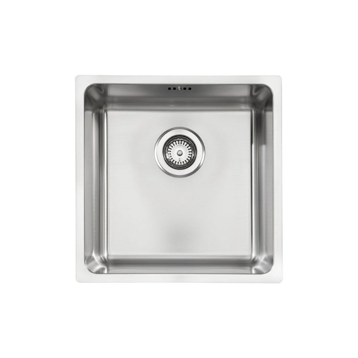 Abode Matrix R25 1B Inset/Undermount Sink - St/Steel Image 1
