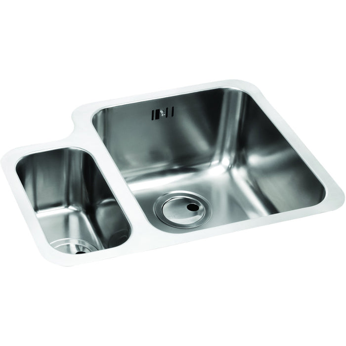 Abode Matrix R50 1.5B Undermount Sink - St/Steel Image 2
