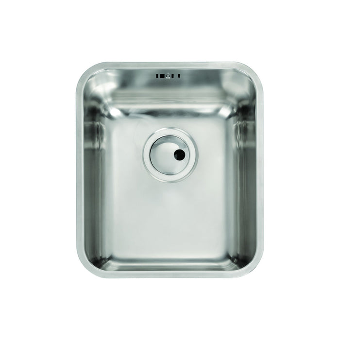 Abode Matrix R50 1B Undermount Sink - St/Steel Image 1