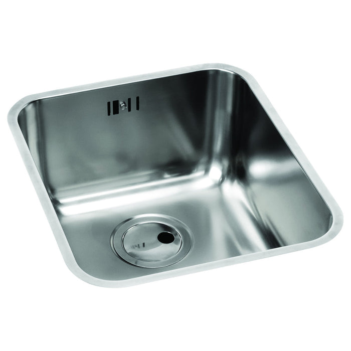 Abode Matrix R50 1B Undermount Sink - St/Steel Image 2