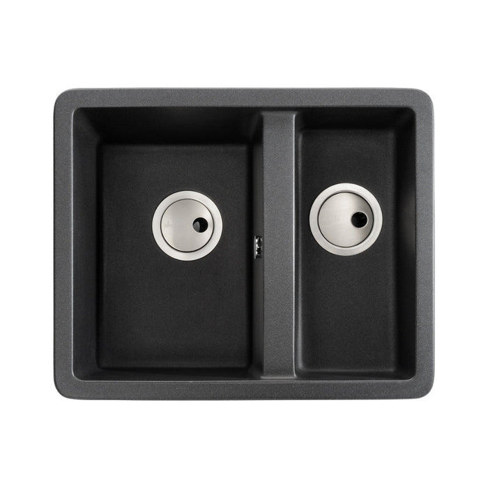 Abode Matrix Sq GR15 1.5B Granite Inset/Undermount Sink
