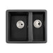 Abode Matrix Sq GR15 1.5B Granite Inset/Undermount Sink Image 1