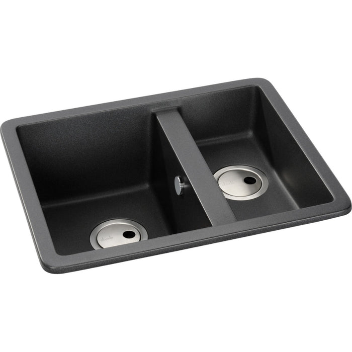 Abode Matrix Sq GR15 1.5B Granite Inset/Undermount Sink Image 2