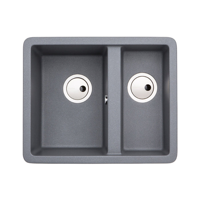 Abode Matrix Sq GR15 1.5B Granite Inset/Undermount Sink Image 7