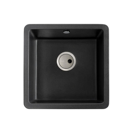 Abode Matrix Sq GR15 1B Granite Inset/Undermount Sink Image 1