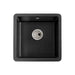 Abode Matrix Sq GR15 1B Granite Inset/Undermount Sink Image 1