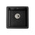 Abode Matrix Sq GR15 1B Granite Inset/Undermount Sink Image 1
