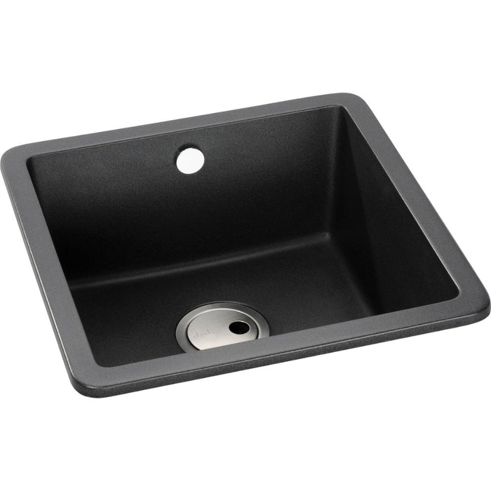Abode Matrix Sq GR15 1B Granite Inset/Undermount Sink Image 2