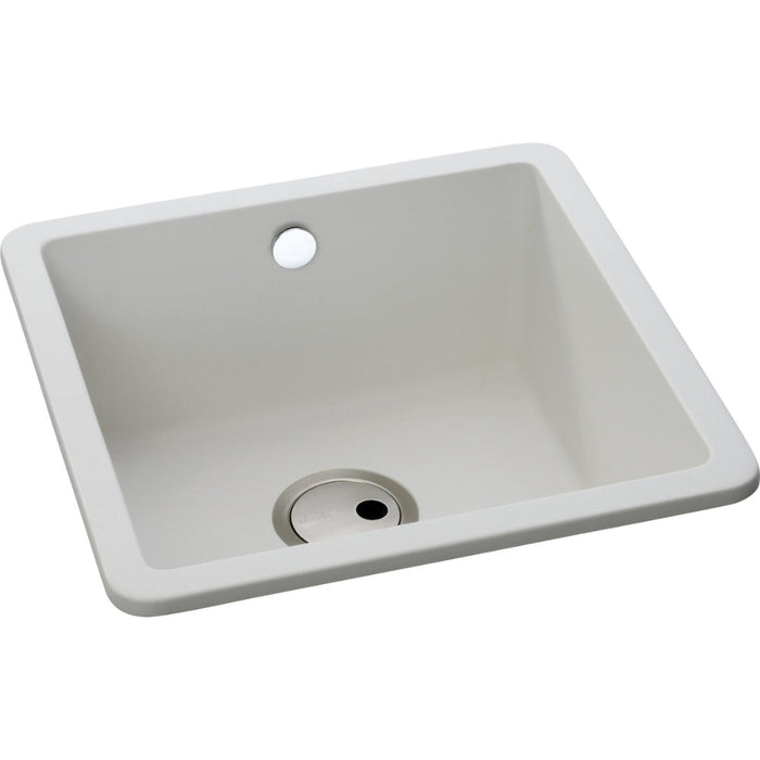 Abode Matrix Sq GR15 1B Granite Inset/Undermount Sink Image 5