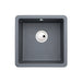 Abode Matrix Sq GR15 1B Granite Inset/Undermount Sink Image 6