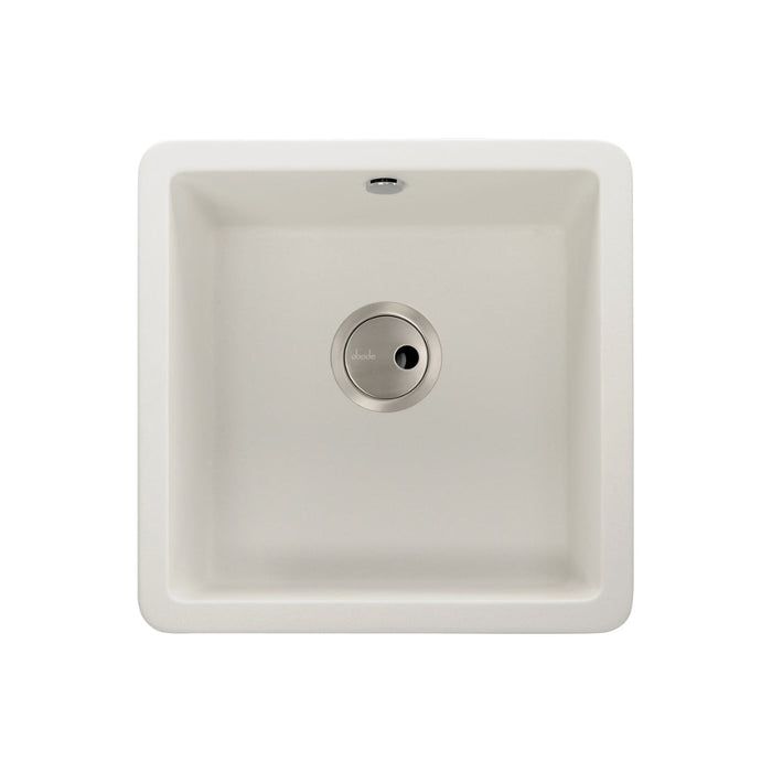 Abode Matrix Sq GR15 1B Granite Inset/Undermount Sink