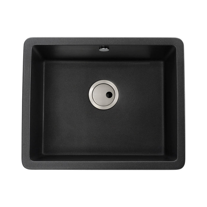 Abode Matrix Sq GR15 Large 1B Granite Inset/Undermount Sink