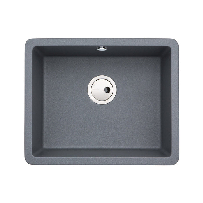 Abode Matrix Sq GR15 Large 1B Granite Inset/Undermount Sink