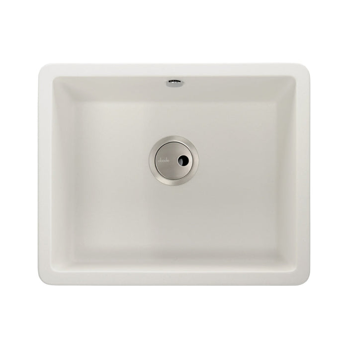Abode Matrix Sq GR15 Large 1B Granite Inset/Undermount Sink Image 4