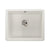Abode Matrix Sq GR15 Large 1B Granite Inset/Undermount Sink Image 4