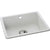 Abode Matrix Sq GR15 Large 1B Granite Inset/Undermount Sink Image 5
