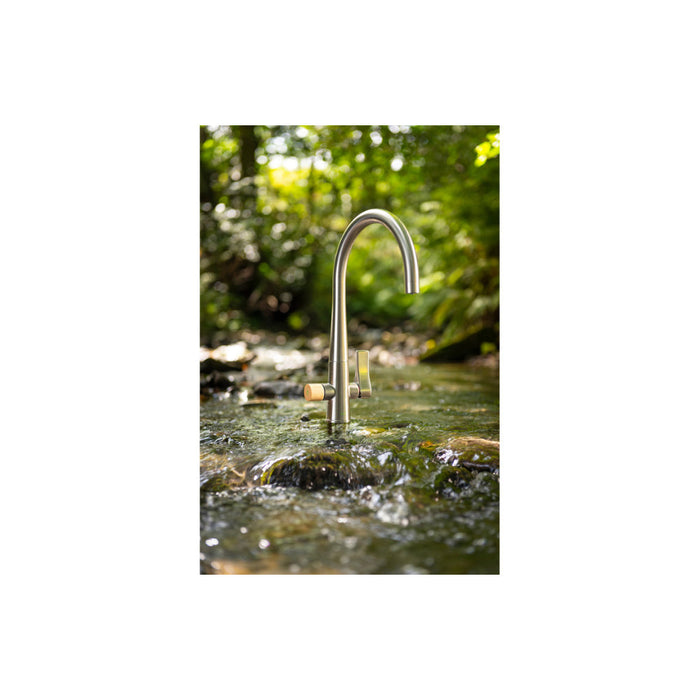 Abode Naturale Aquifier Mixer Tap - Brushed Nickel Image 3
