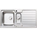 Abode Neron 1.5B Inset St/Steel Sink Tap Pack Image 2