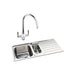 Abode Neron 1.5B Inset St/Steel Sink Tap Pack Image 8