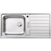 Abode Neron 1B & Drainer Inset Sink - St/Steel Image 1