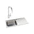 Abode Neron 1B Inset St/Steel Sink Tap Pack Image 13