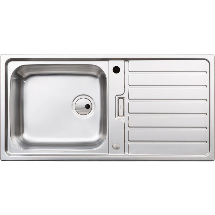 Abode Neron 1B Inset St/Steel Sink Tap Pack Image 2