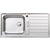 Abode Neron 1B Inset St/Steel Sink Tap Pack Image 2